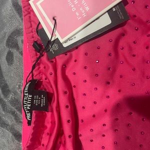 Pretty little thing dress and glove set brand new size 6